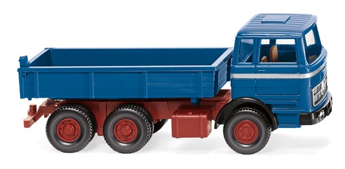 Wiking mercedes 6x4 - wiking,, tipper
