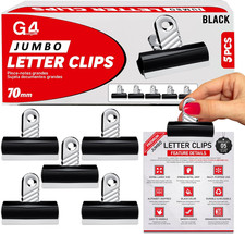 G4GADGET Pack of 5 Jumbo Black