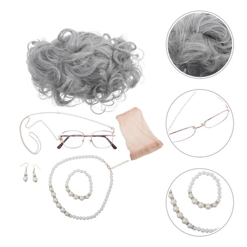 Set old lady costume - lady,