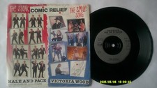 Hale And Pace Victoria Wood - The Stonk Smile Song - 7" Vinyl Single.