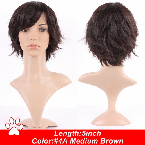 Womens short straight wavy - straight,