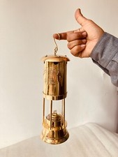 Vintage Brass Paraffin Miner's