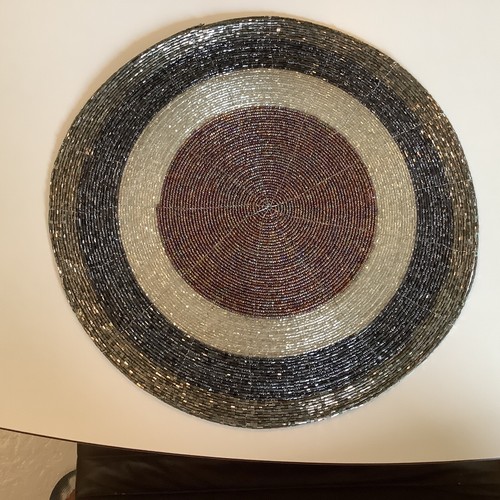 Glass beaded placemats luxe - ,