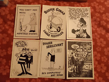 VIZ Fat Slags Official Merchandise Tapes - Cards - Postcards - Books- Records