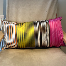Handmade "DESIGNERS GUILD" Designer Fabric Silk/Velvet Cushion Cover 60cm x 30cm