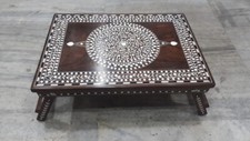 Indian Inlaid Rosewood Bed
