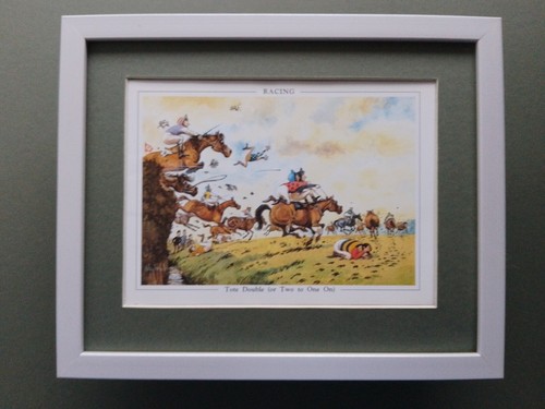 Norman thelwell horse - horse, racing