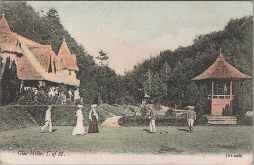 Isle man postcard glen - of, postcard:glen