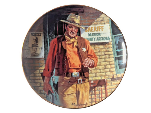 John wayne collector - collector, plate