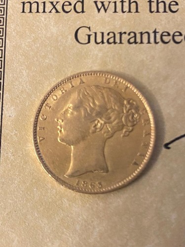 1863 gold sovereign - gb,