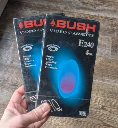 Bush vhs blank tapes e240 - blank,