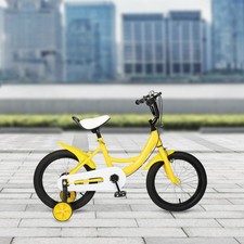 16" Kids Bike Yellow Bicycle