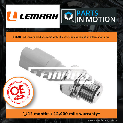 Oil pressure switch - pressure,