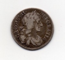 1676 maundy fourpence charles - 1676, fourpence,