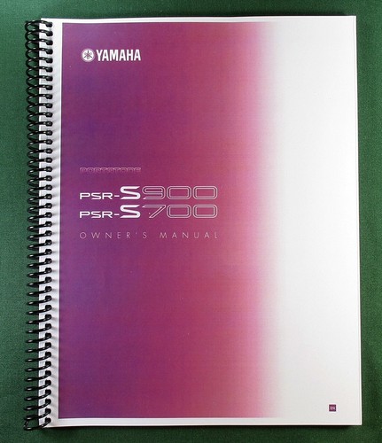 Yamaha psr s900 - psr-s900, psr-s700
