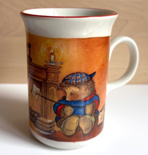 Country Companions Mug Gordon Fraser Hedgehog Mouse Toast Marshmallows Fire Cup
