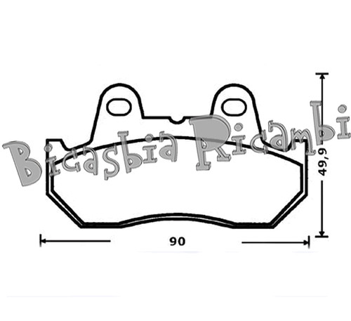 1358 rear brake pads - 1358,