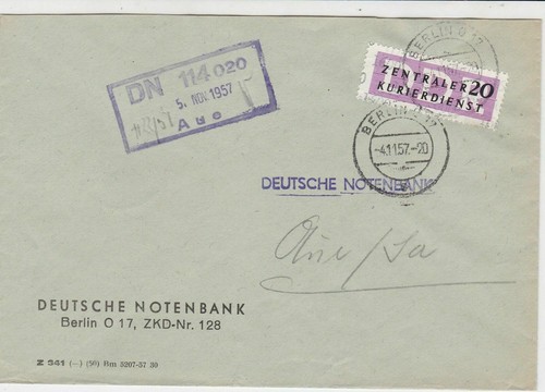 Ddr central courier service - ddr,