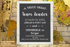 Personalised Team Leader