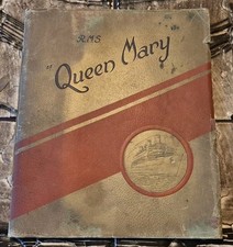 1936 RMS Queen Mary Souvenir