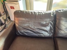 2x2 seater leather sofas - seater,