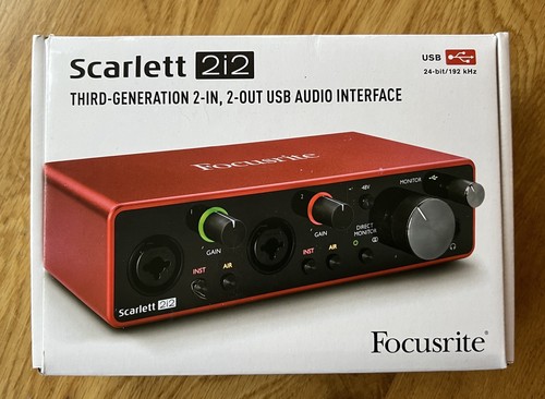 Focusrite scarlett 2i2 - scarlett,