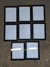 Job Lot x 8 Apple iPad 16GB A1395 iOS Tablet Wi-Fi 9.7"  Locked
