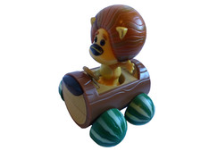 Cbeebie Raa Raa the Noisy Lion in his Cubby Buggy - no sounds