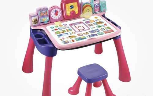 Vtech pink draw learn play - draw,