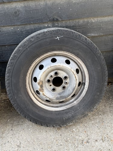 Steel wheel with - steel, for
