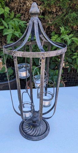 Large metal lantern antique - metal,