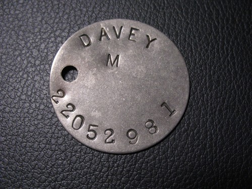 Ww2 dog tag - dog,