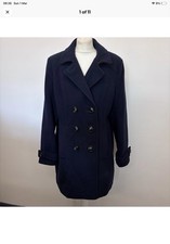 Woman's Boden Pea Coat Wool