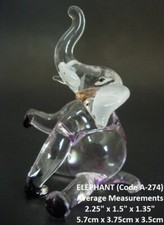 Glass Elephant Glass Animal