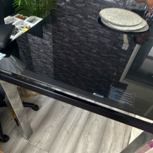 Black glossy glass - glossy,
