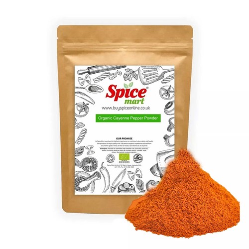 Organic cayenne pepper powder - cayenne,