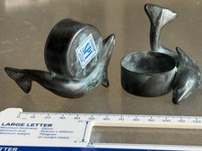 Pair of SPI Bronze Dolphin