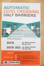 1967 Bainton Level Crossing