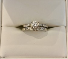 14k White Gold Diamond