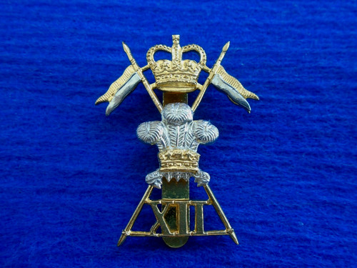 Erii 12th lancers metal cap - lancers,