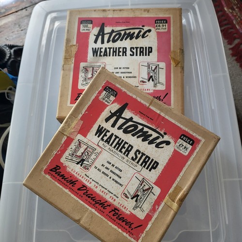 Two vintage original boxes - two,