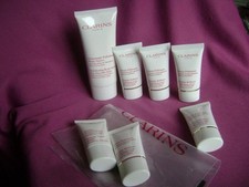 CLARINS 100ml EXFOLIATING BODY SCRUB 5x15ml GENTLE REFINER BEAUTY FLASH BALM new