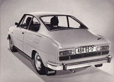 SKODA TWO DOOR COUPE, REAR