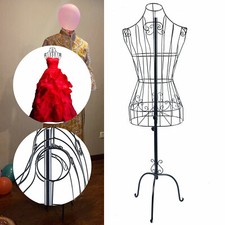 Wire Mannequins Female Upper Body Torso Mannequin Dummy Clothing Dress Form Iron