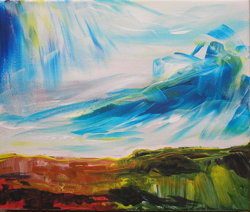 Original contemporary acrylic