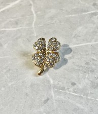 New clover shamrock brooch pin
