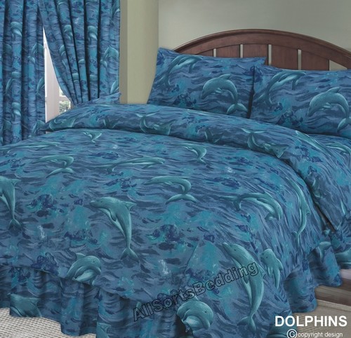 King size dolphins - king,