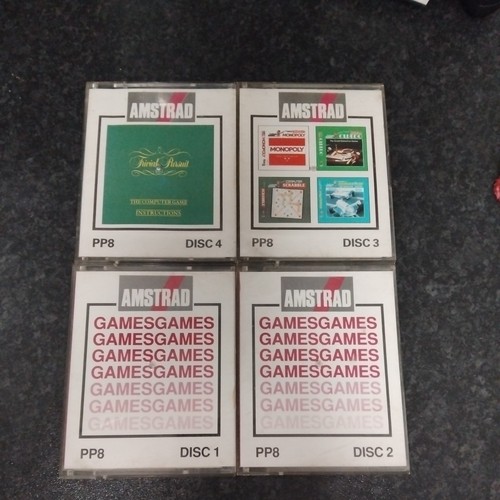 Amstrad cpc disc games pp8 - cpc,