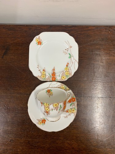 Stanley china tea cup saucer - stanley,