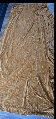 Vintage bhs gold velvet - gold,